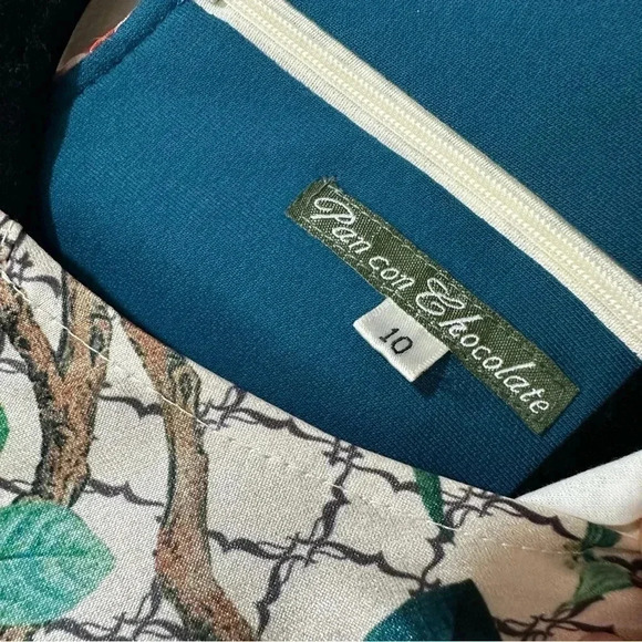 Pan con chocolate girls printed dress 10 - Picture 8 of 9